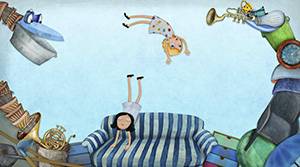 Mimi a líza - Záhrada