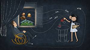 Mimi a líza - Záhrada