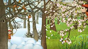 Mimi a líza - Záhrada