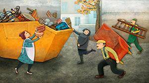 Mimi a líza - záhrada