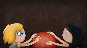 Mimi a líza - Záhrada