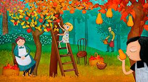 Mimi a líza - Záhrada